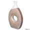 19-Inch Farmhouse Vase - Decorative Piece for Boho Kitchen, Bedroom Table, Home Office, Living Room or Shelf Decor - Large Vase for Console, Coffee Table, and Entryway Centerpieces
